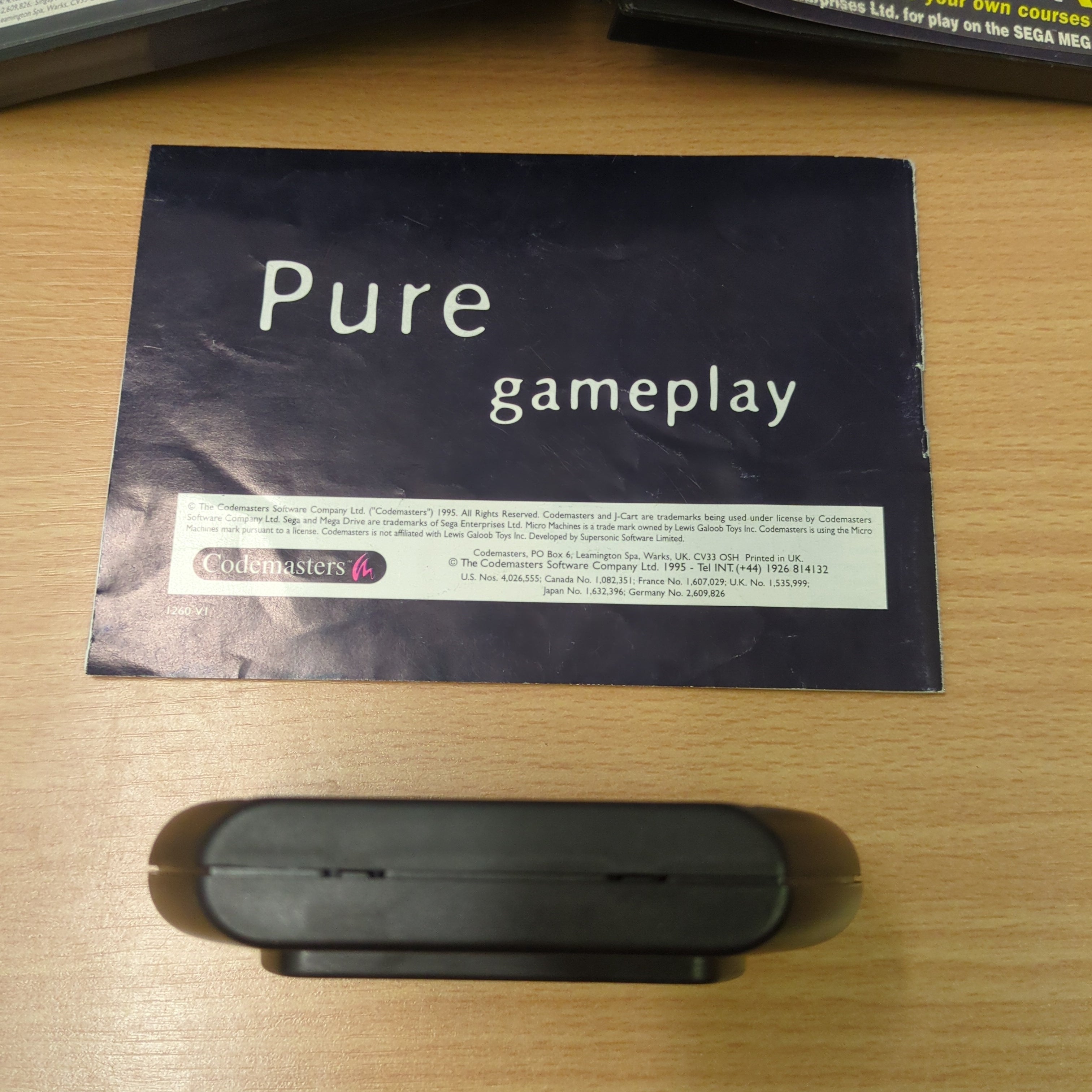 Micro Machines 96: Turbo Tournament Sega Mega Drive game Micro Machines 96: Turbo Tournament Sega Mega Drive game